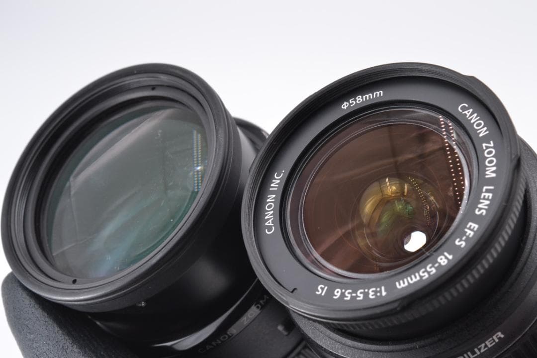 ■ 美品・S数極少 ■ キャノン　Canon KissX7 ダブルレンズ
