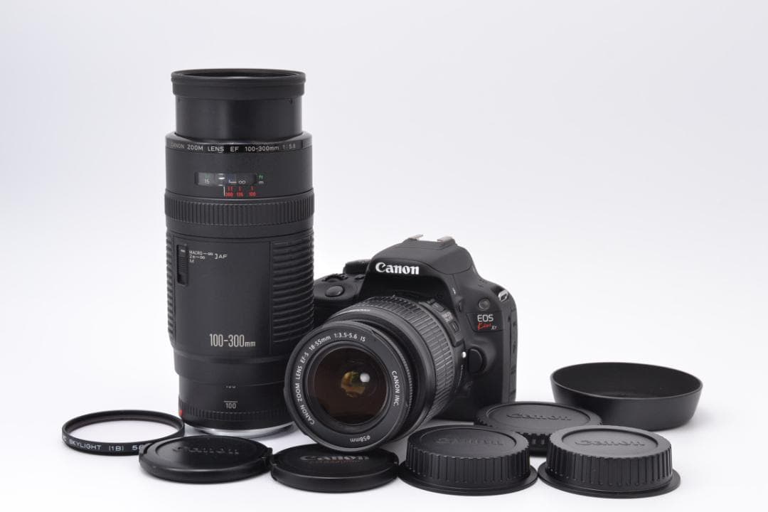 ■ 美品・S数極少 ■ キャノン　Canon KissX7 ダブルレンズ