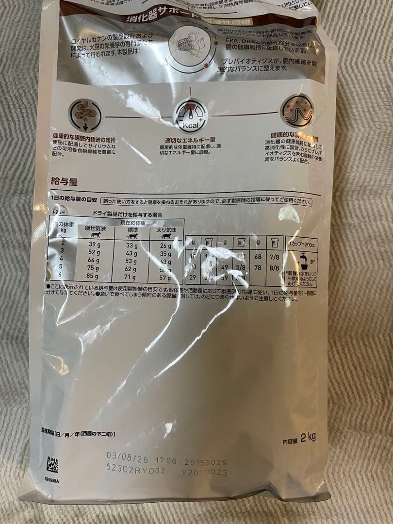  CANIN 消化器サポート 可溶性繊維　2kg