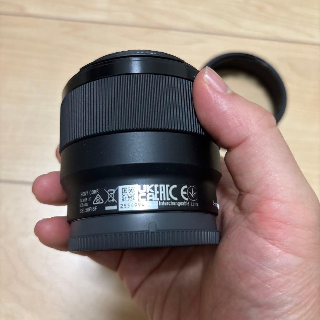 SONY FE 1.8/50 単焦点レンズ フルサイズ 美品