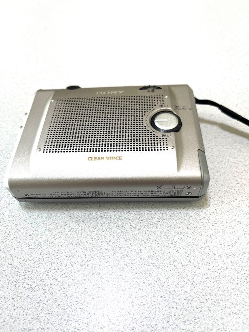 美品SONY TCM-450カセットレコーダー　　　説明書付き　動作良好