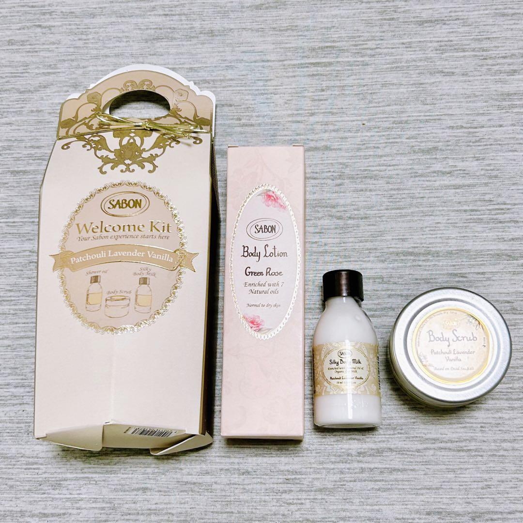 SABON サボン　ボディローション　スクラブ　ボディーミルク