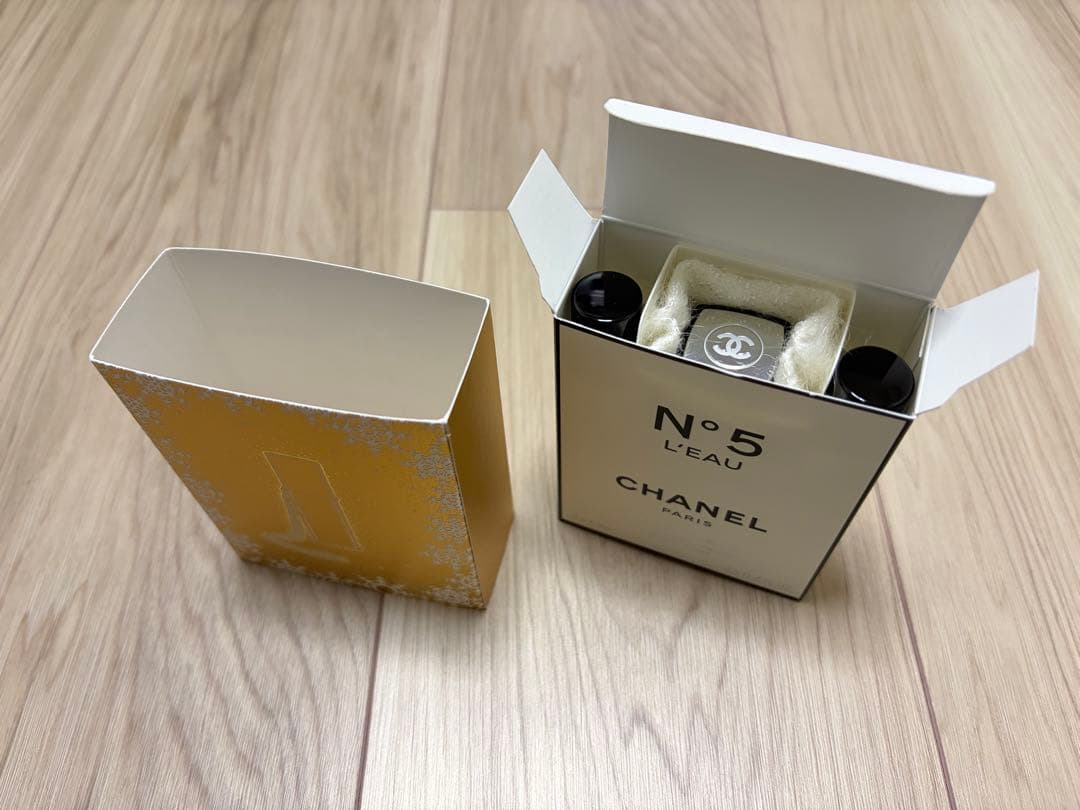 【限定/新品未開封】シャネル N°5 ロー ツィスト & スプレイ 7ml×3本