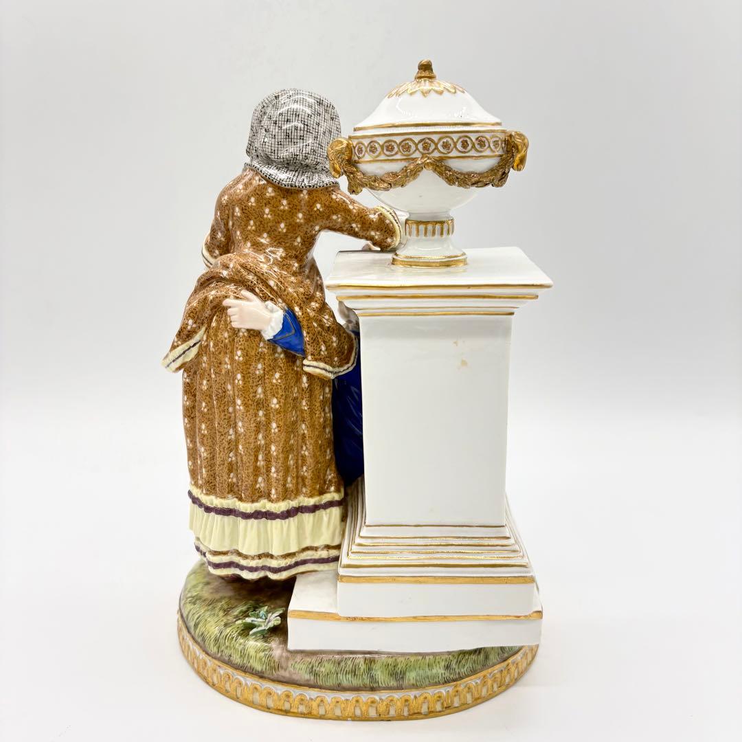 ♦︎Meissen マイセン 「婚約」 フィギュリン 陶器 人形 訳あり