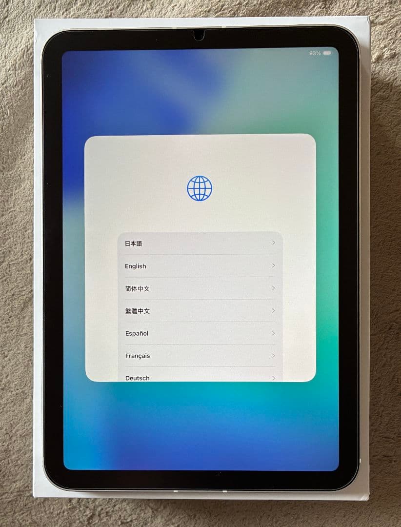 iPad mini 7本体 128Gb Wi-Fi+Cellular 超美品