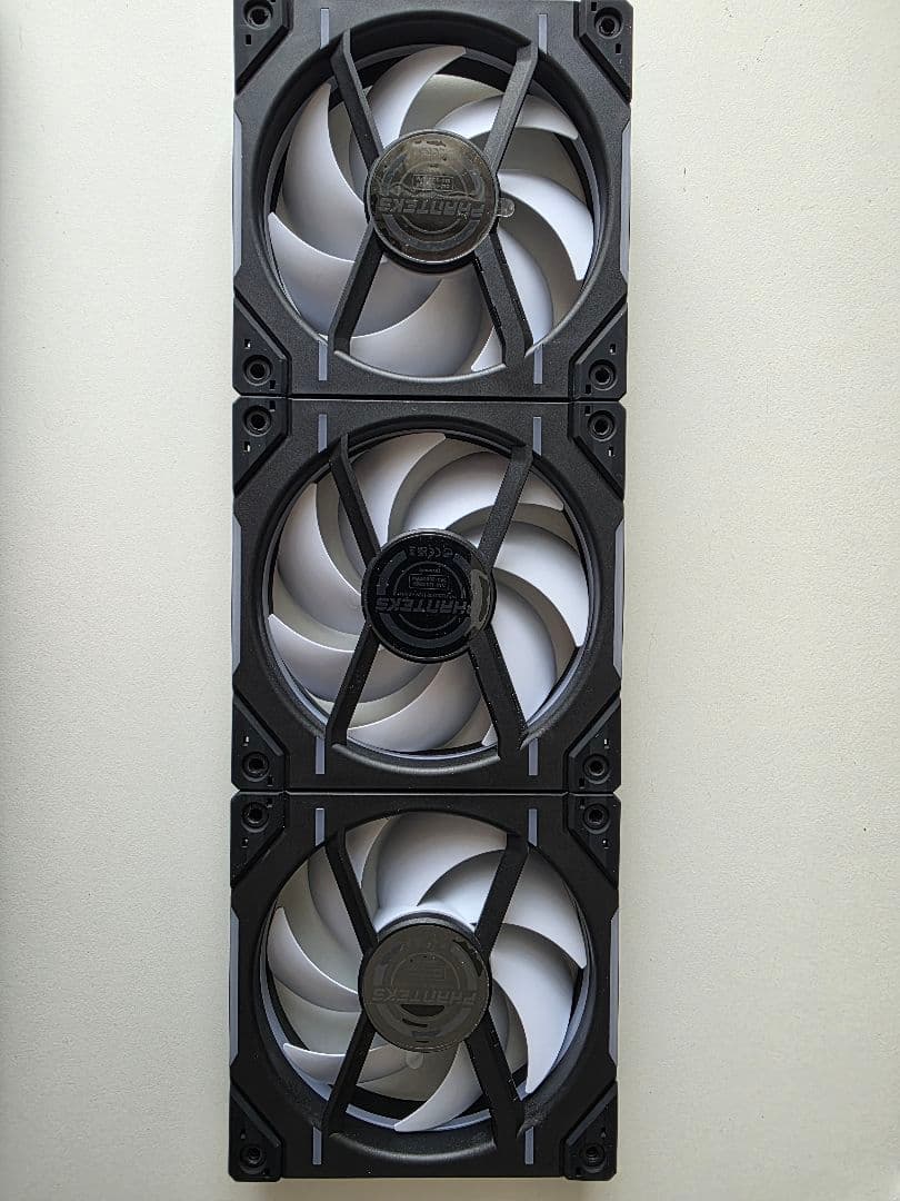 phanteks d30 120mmリバースファン 3個セット