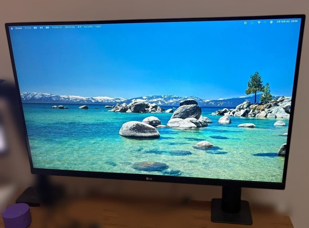 【美品/使用3ヶ月】LG 31.5インチ 4Kモニター 32UN880K-B