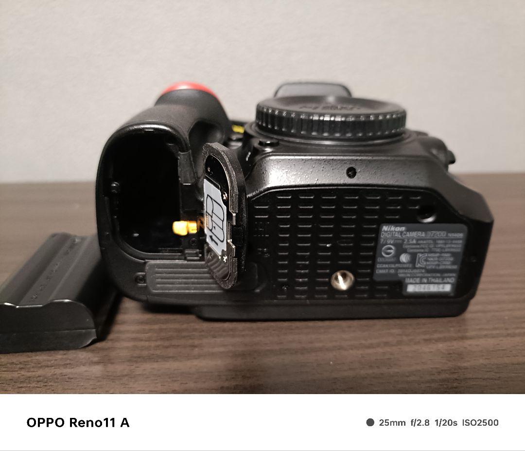 【美品】ニコンD7200 ボディ