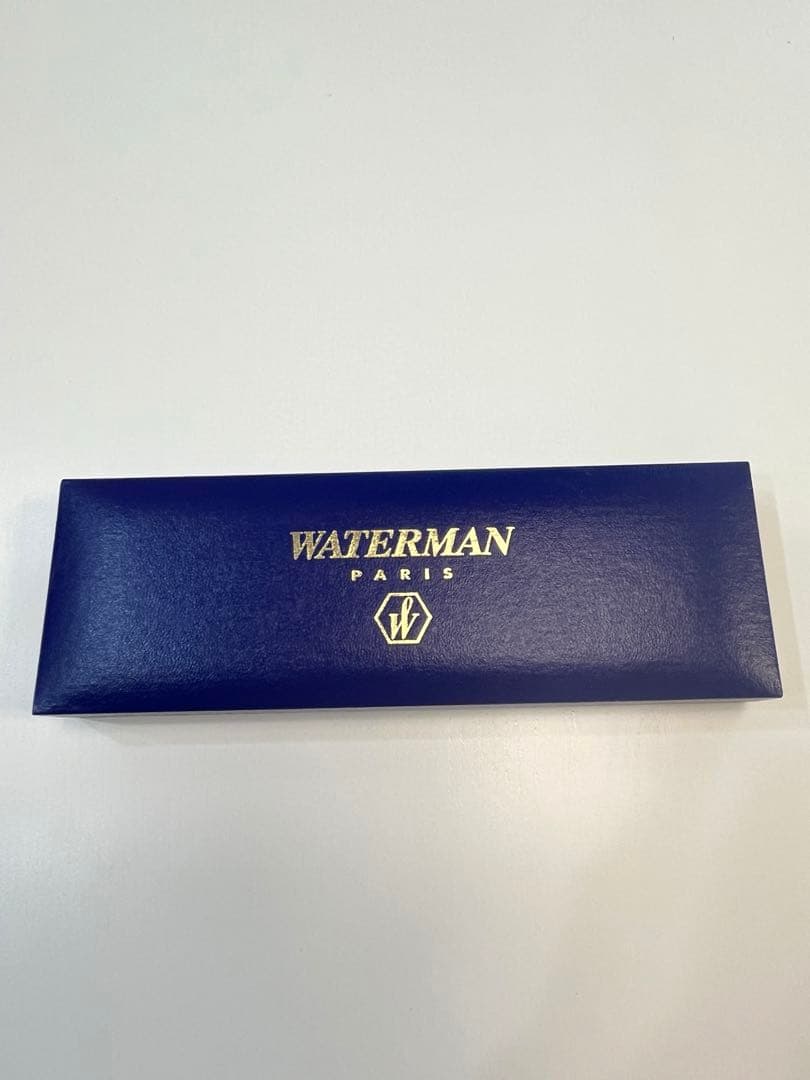 WATERMAN 万年筆 青　カレン　EF