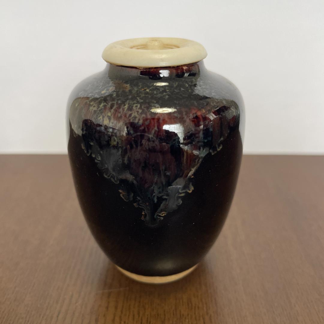⏰【土日限定セール！】茶入 仕覆＆共箱付 茶道具 抹茶 茶器