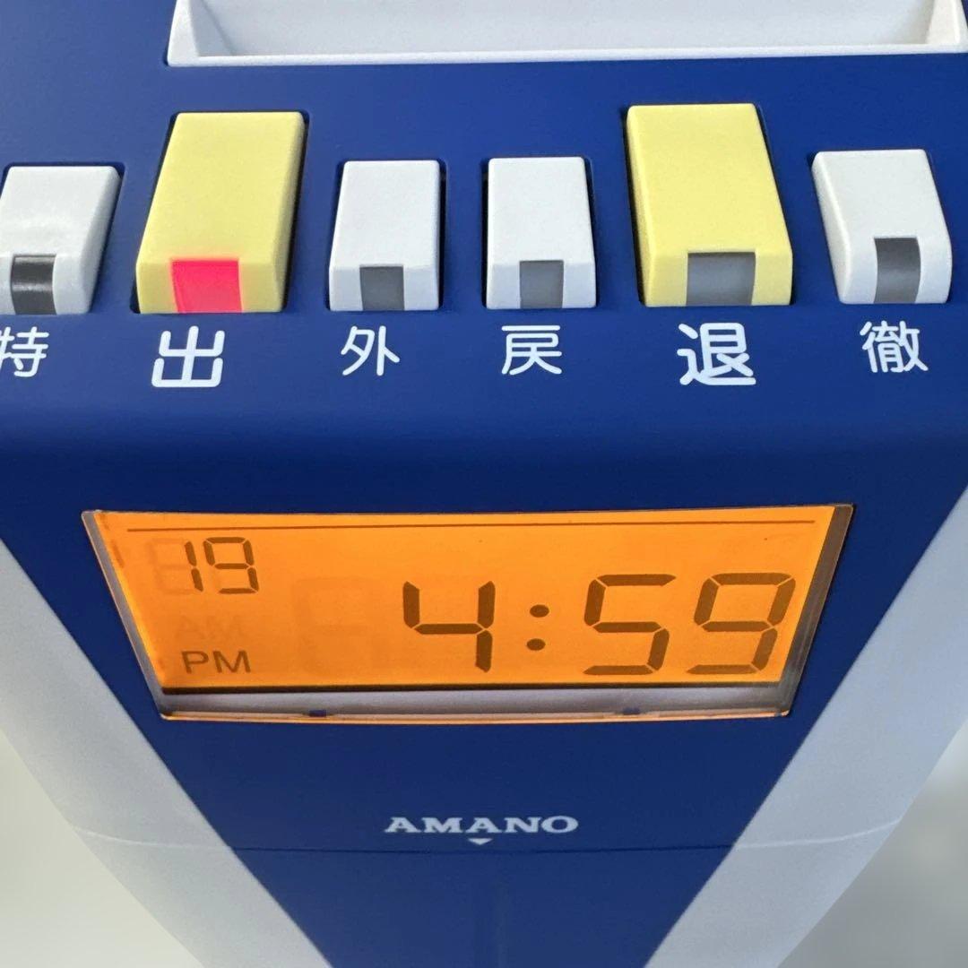 AMANO CRX-200 オフィス機器　タイムレコーダー