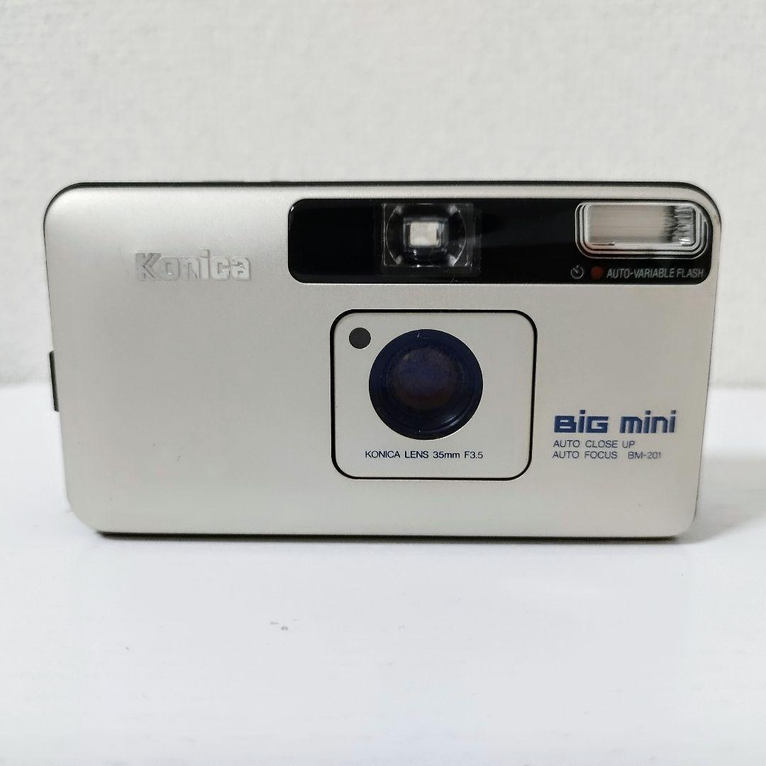 ※訳あり美品【Konicaコニカ】bigmini　BM-201 フィルムカメラ