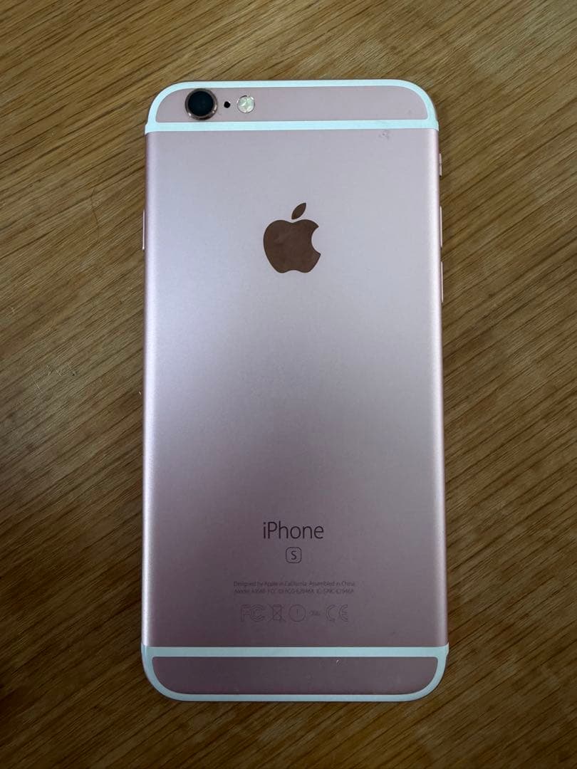 Apple iPhone6sローズゴールド　128GB