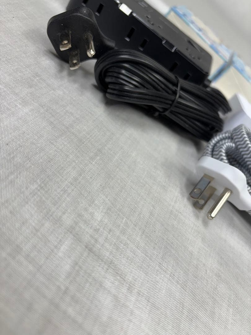 フラットプラグ 電源ストリップ ホーチキ 火災報知器 単独型 USB付き