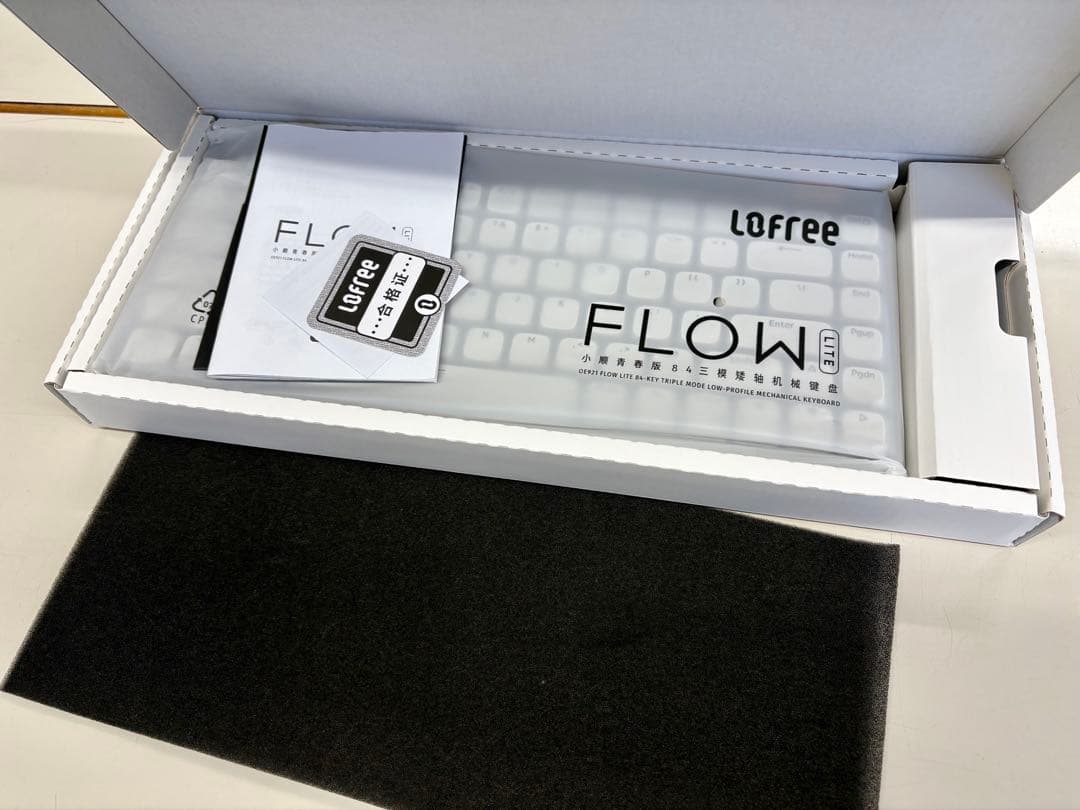 Lofree FLOW Lite OE921 84キー メカニカルキーボード