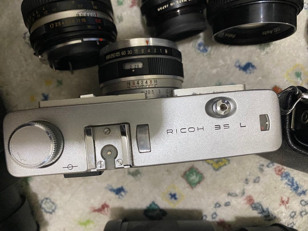 RICOH35L & ペトリ Petri FA-1 現状品
