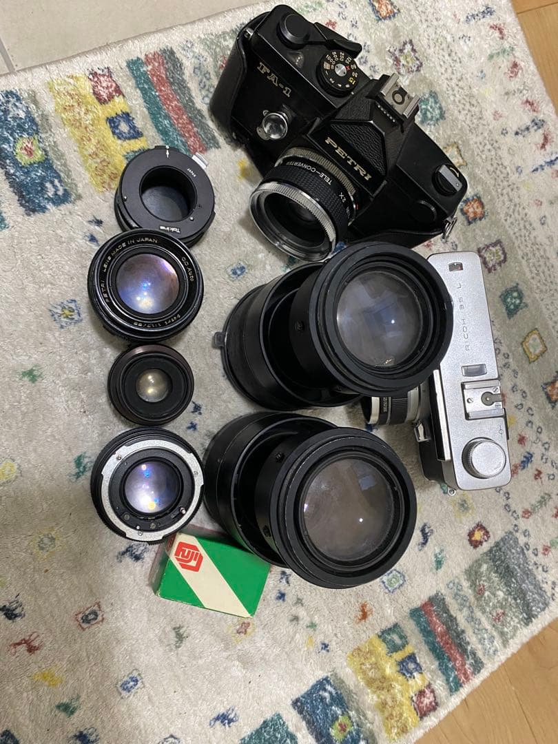 RICOH35L & ペトリ Petri FA-1 現状品