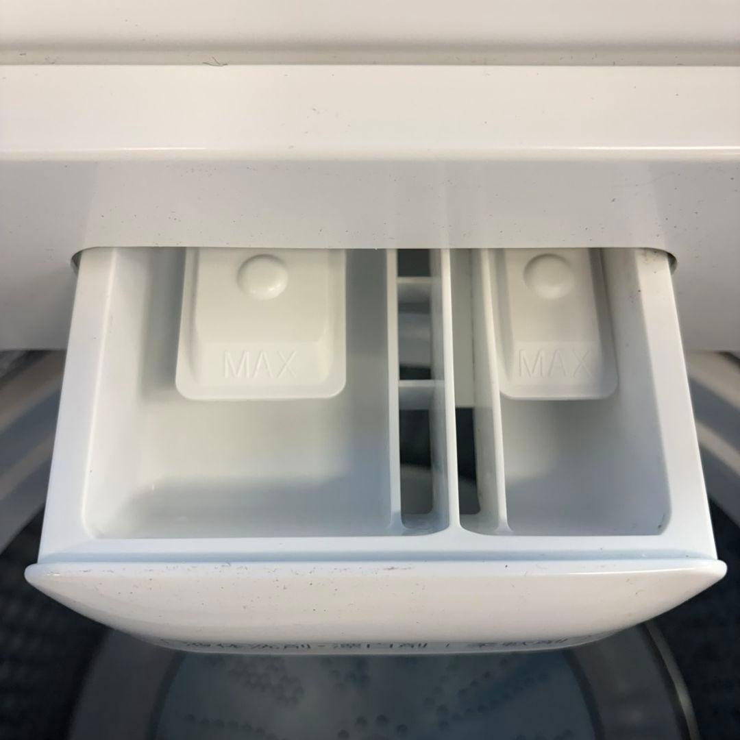 843 2021年 AQUA ガラストップ インバーター 極美品 洗濯機 7kg
