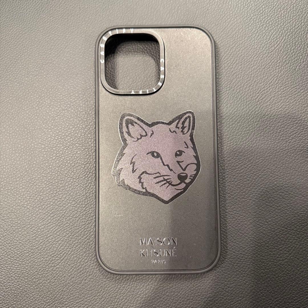 ケースティファイ　メゾンキツネ　iPhone 16promaxケース