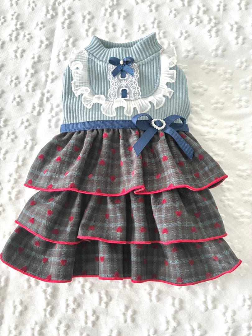 犬服ハンドメイドワンピース　piccola様