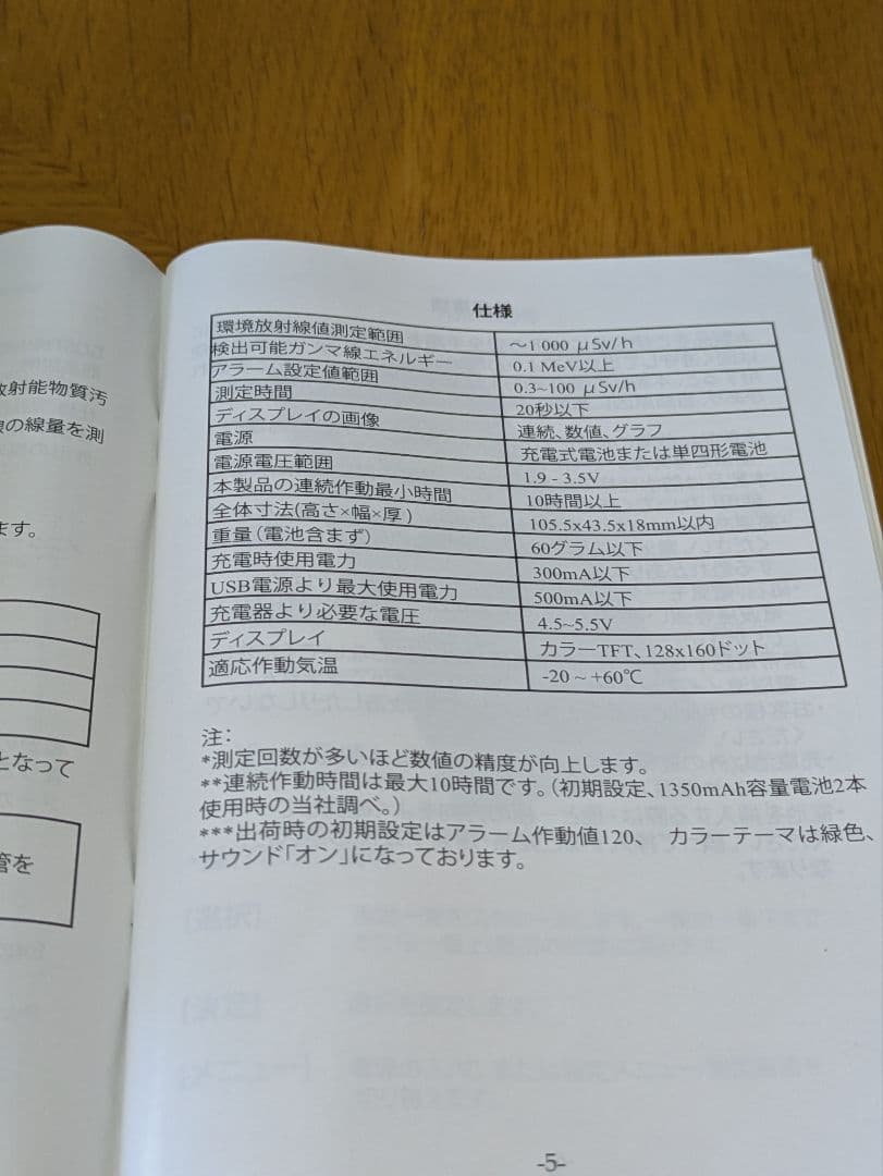 ー値下げー 放射線測定器　SOEKS ガイガーカウンター 本体・日本語表記