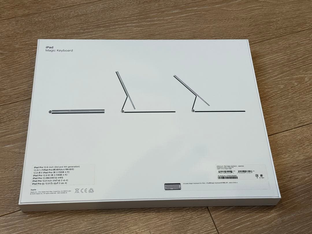 マウス・トラックボール MXQU2J/A Magic Keyboard 12.9 iPad Pro