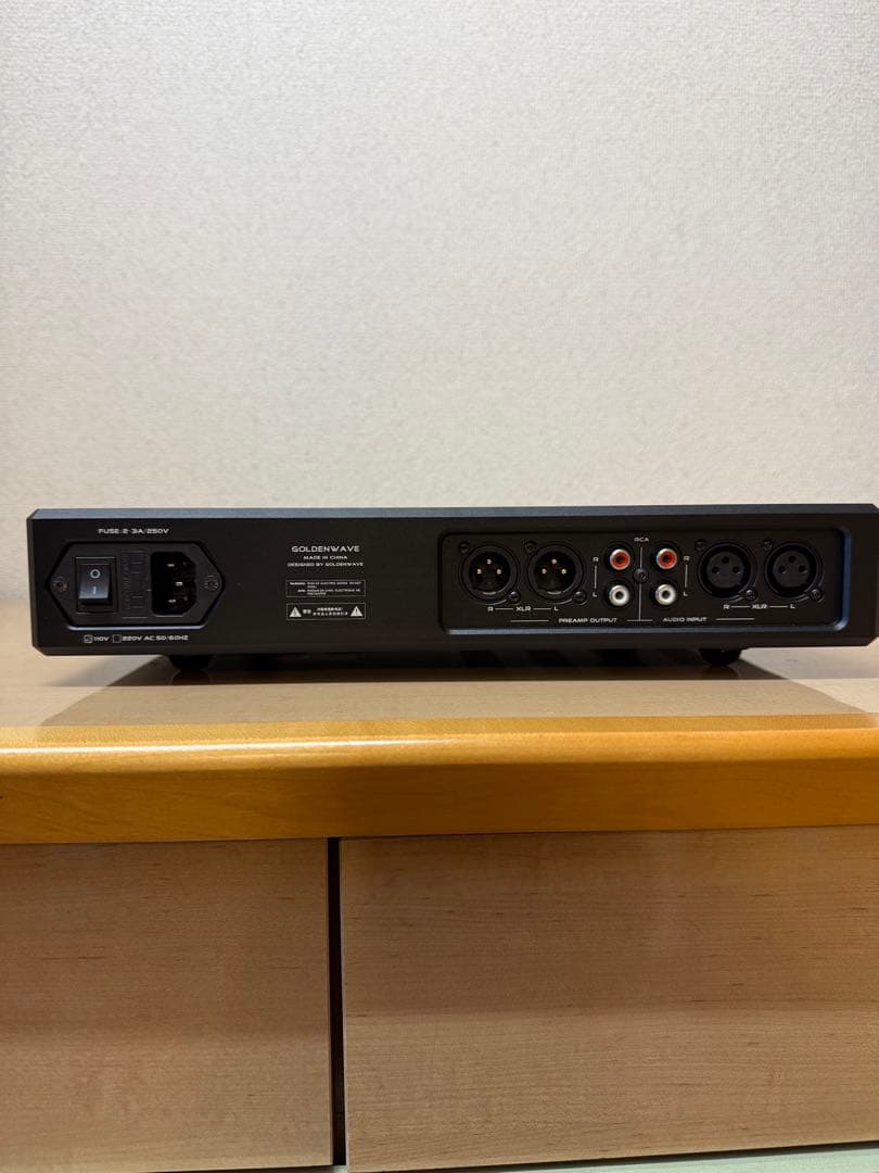保証有 HIFIMAN GoldenWave PRELUDE ヘッドフォンアンプ