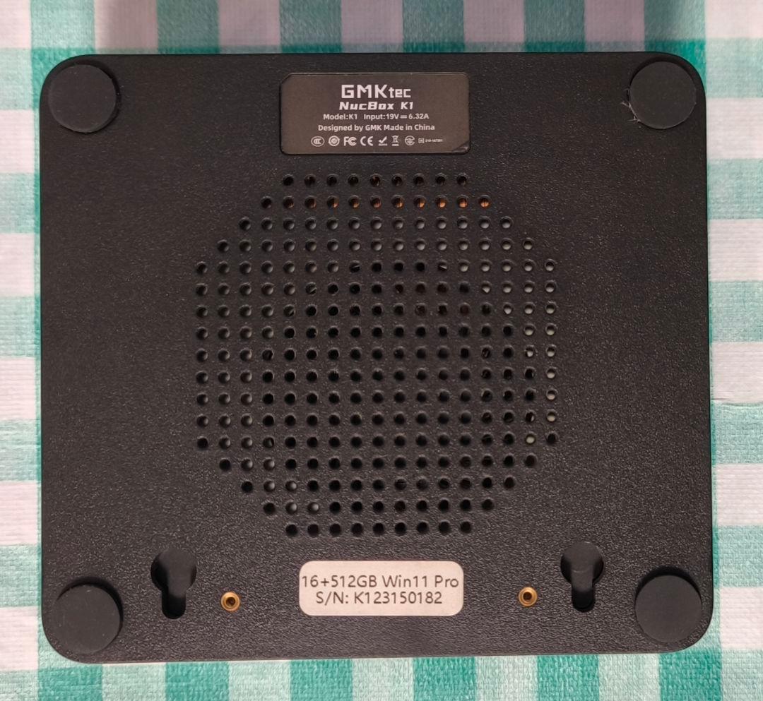 【相談OK】GMKtec NucBox K1 ミニPC。