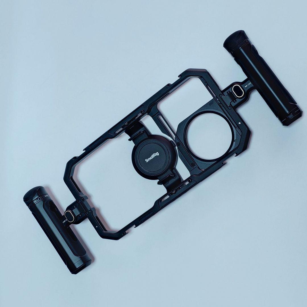 SmallRig スマートフォン用カメラケージ フィルターアダプター付き