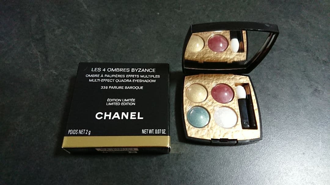 新品 シャネル アイシャドウ レキャトルオンブル ビザンス 338 CHANEL