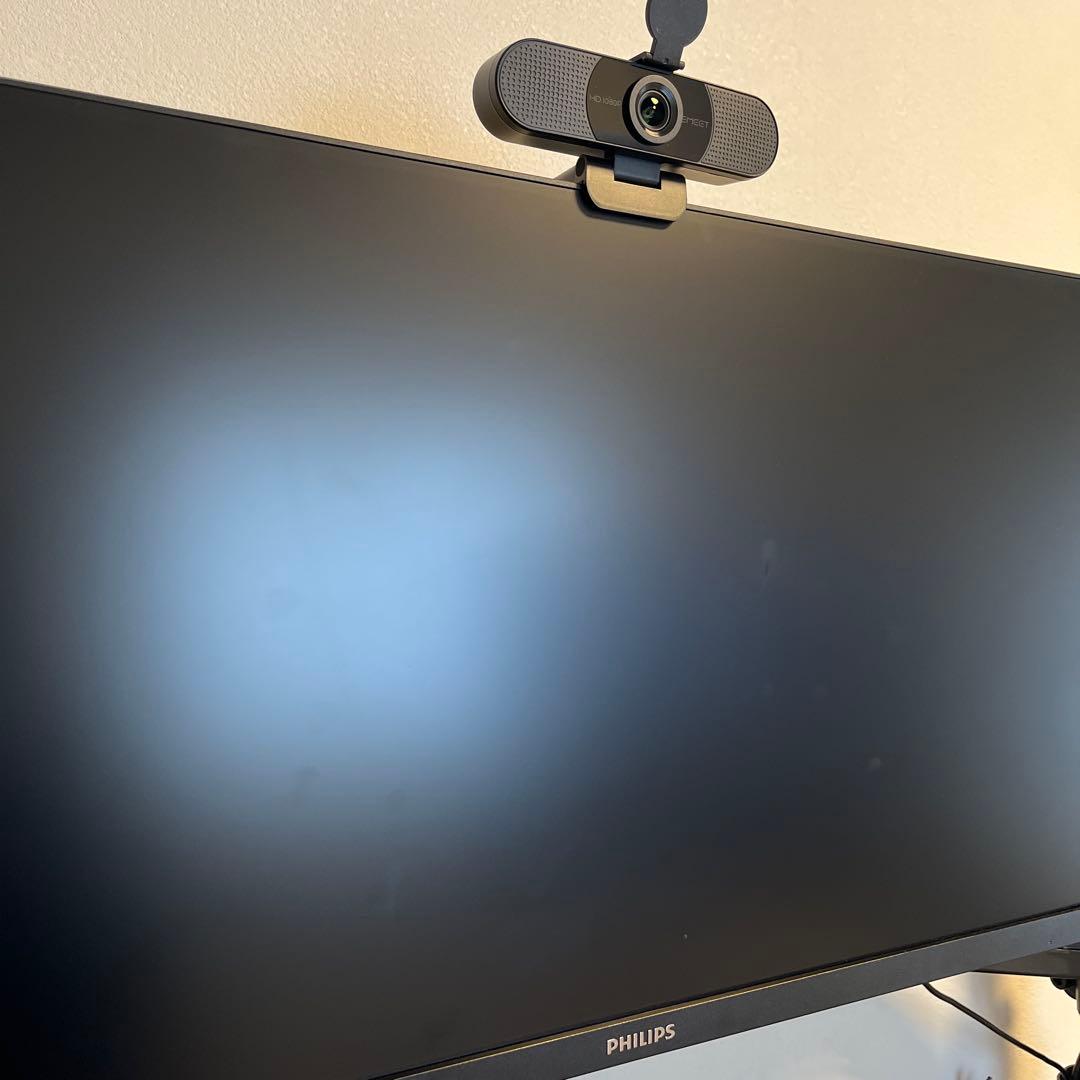 セット(ディスプレイ、アーム、カメラ) PHILIPS 液晶ディスプレイ23.8