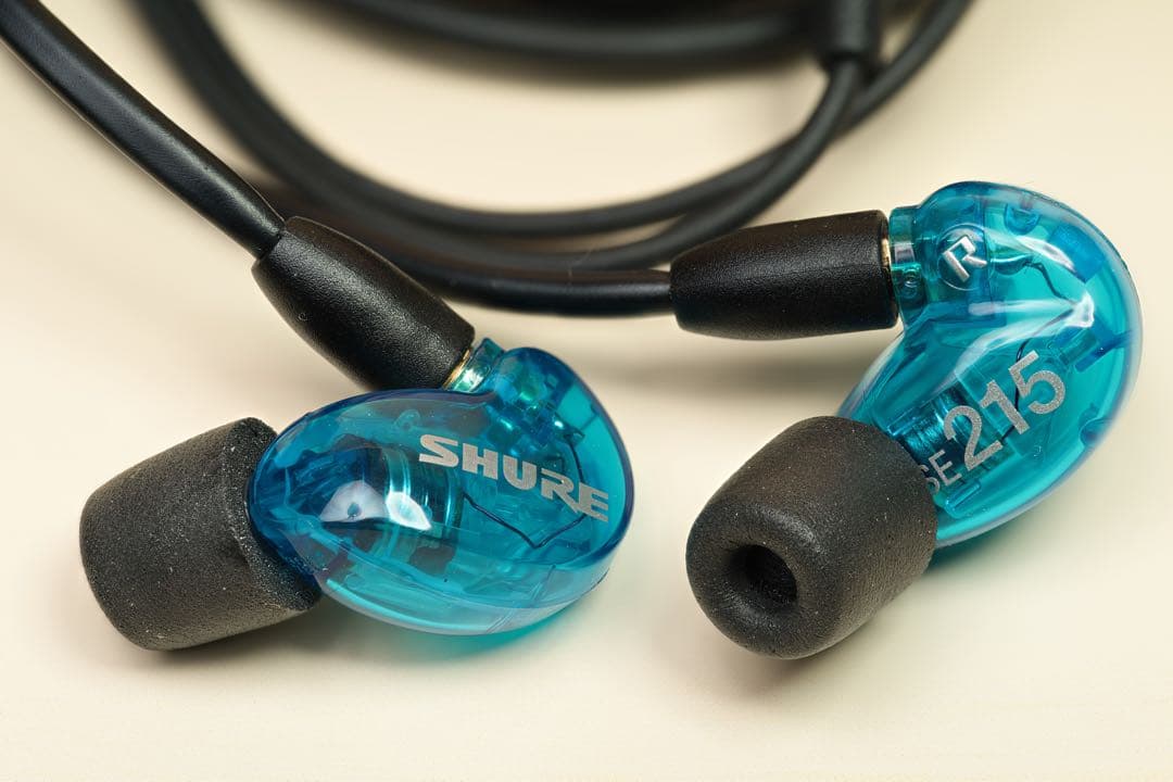 SHURE AONIC 215 有線 マイク付き SE215DYBL+UNI-A