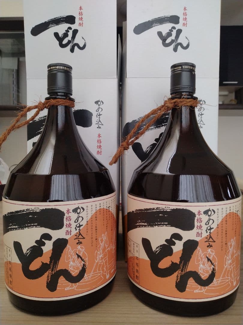 かめ仕込み本格焼酎一どん
