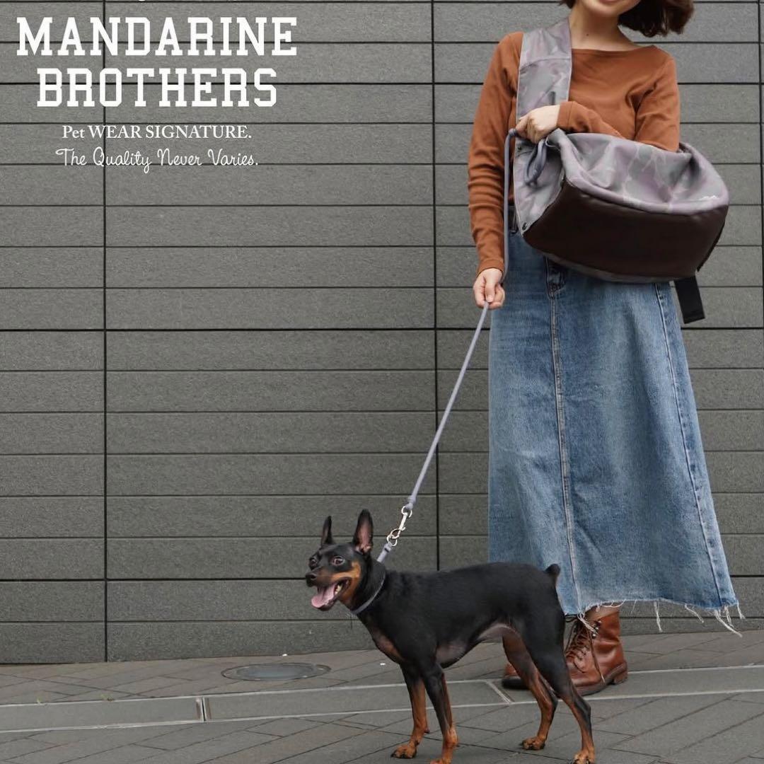 MANDARINE BROTHERS 希少デザイン！スリングショルダー 底板有