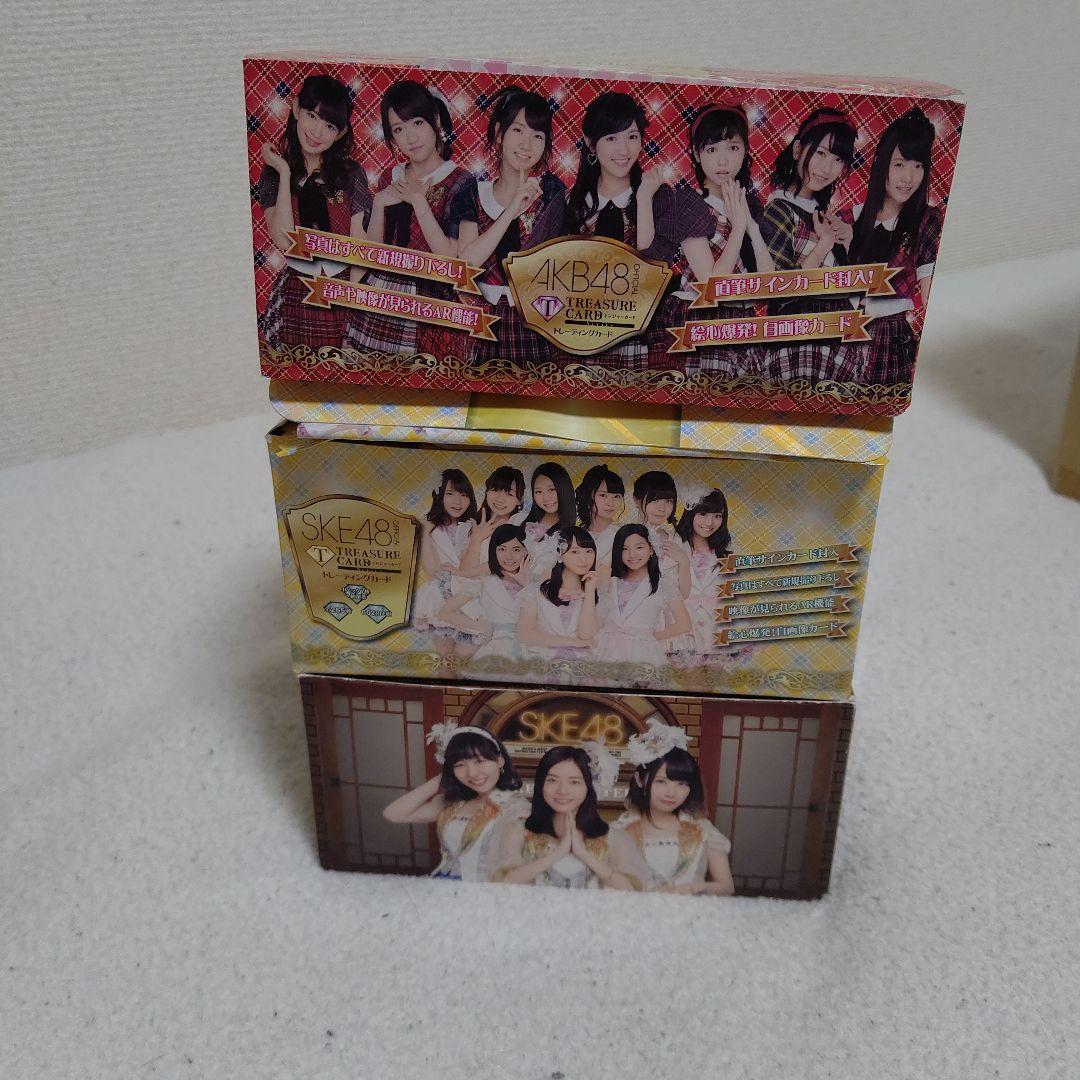 AKB48SKE48トレジャーカードトレカ開封済み生写真