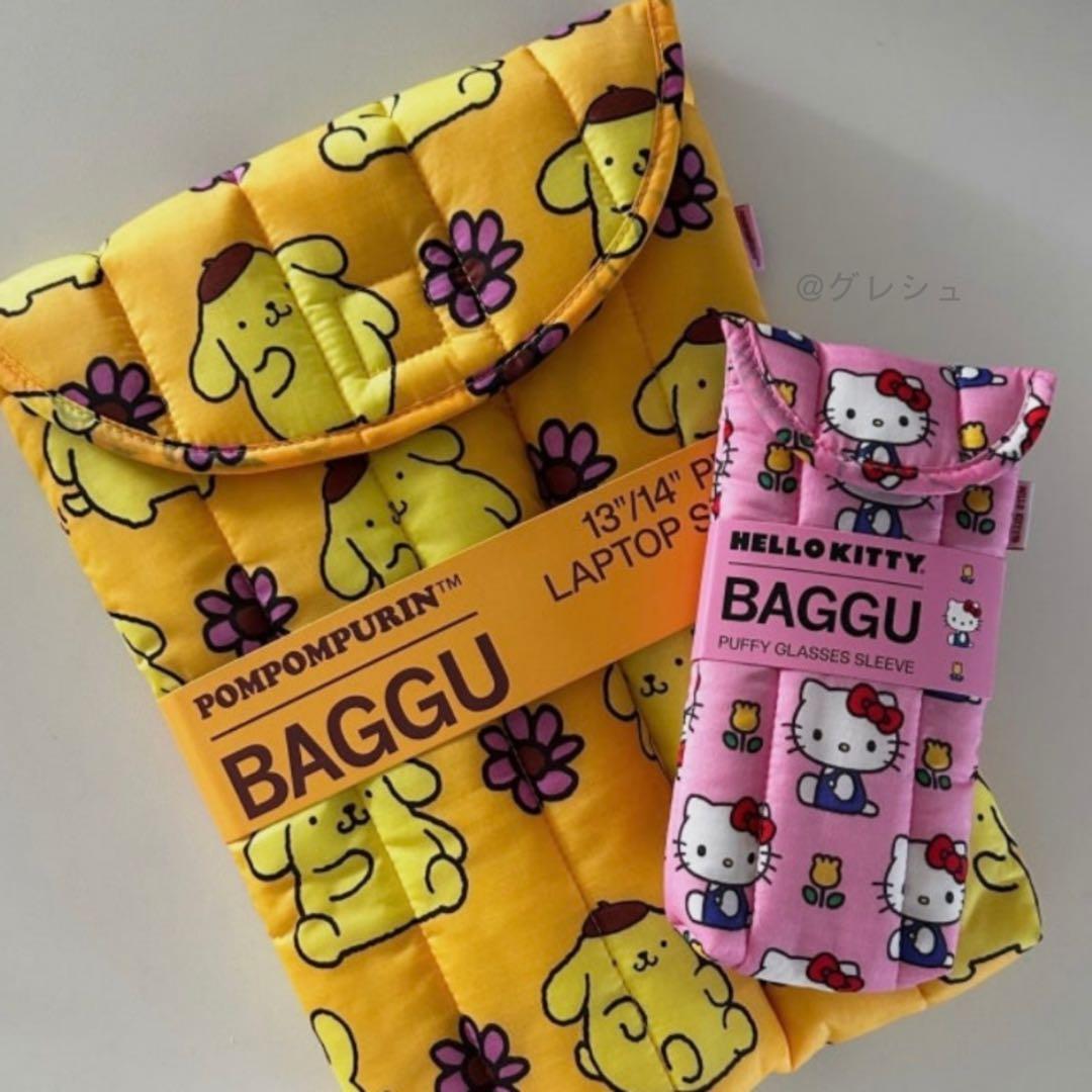 BAGGU × Sanrio ポムポムプリン ラップトップスリーブ13/14