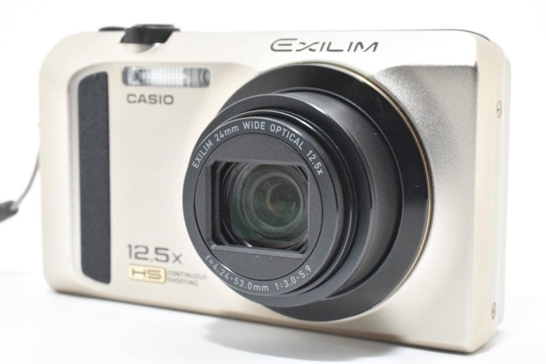美品 カシオ　CASIO EXILIM EX-ZR300 ゴールド ＃A376