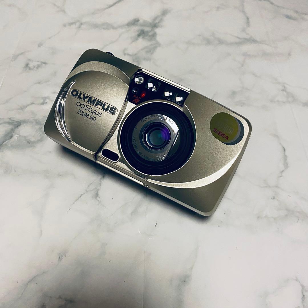 動作確認済み☆【OLYMPUS】 stylus zoom140 フィルムカメラ
