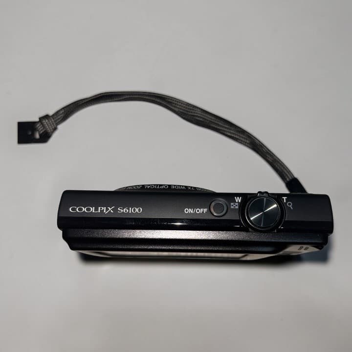 Nikon COOLPIX S6100 ブラック 動作確認済み コンデジ