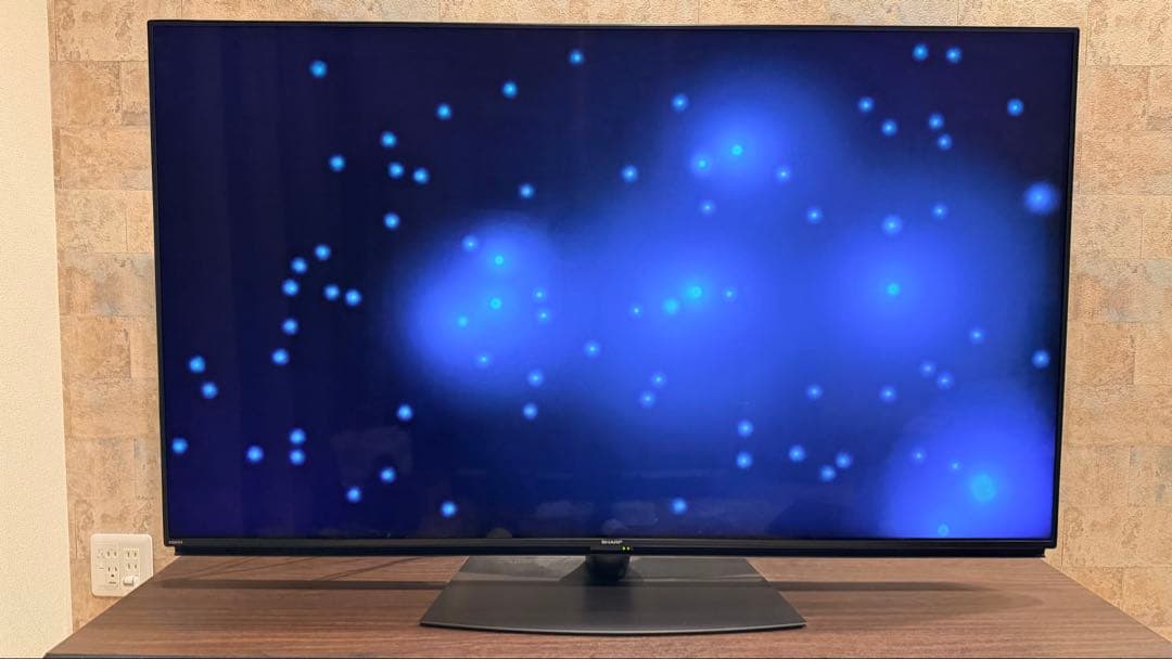 【再出品】SHARP60V型4K高画質薄型液晶テレビ⭐︎ラックは別売りです