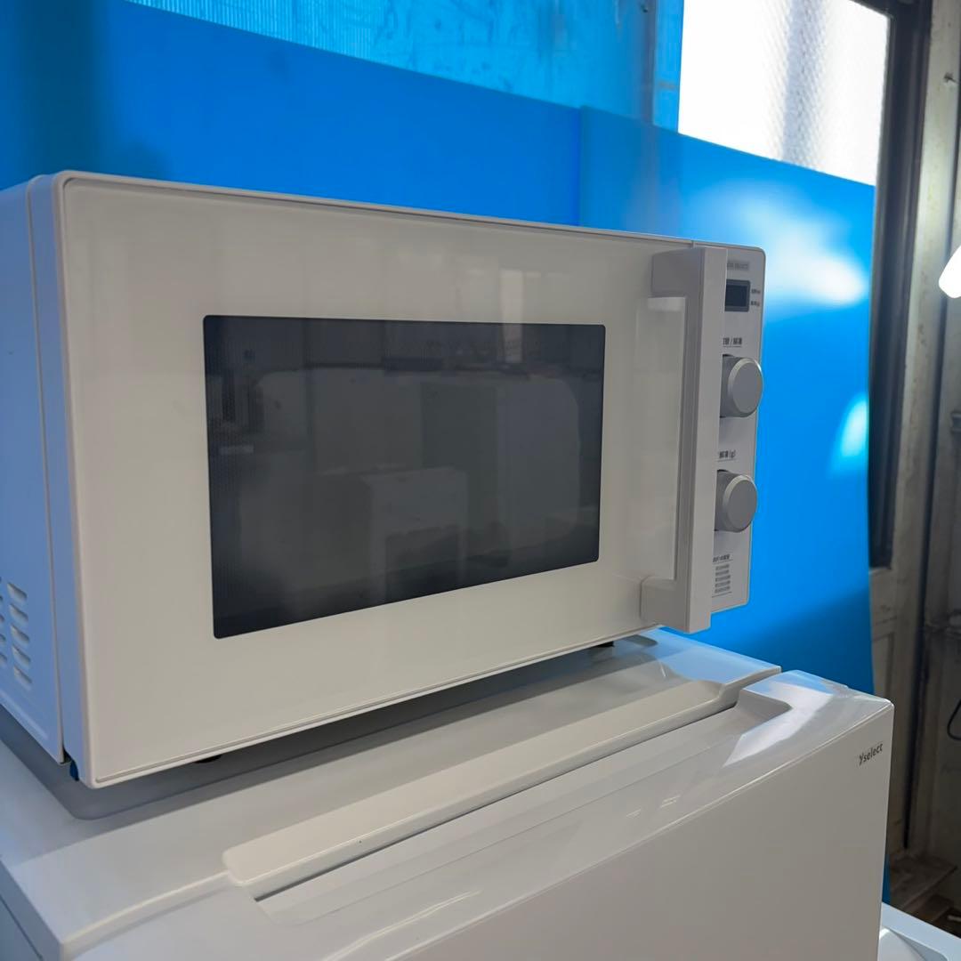 842 ホワイトカラー　冷蔵庫　洗濯機　電子レンジ　小型　一人暮らし　極美品