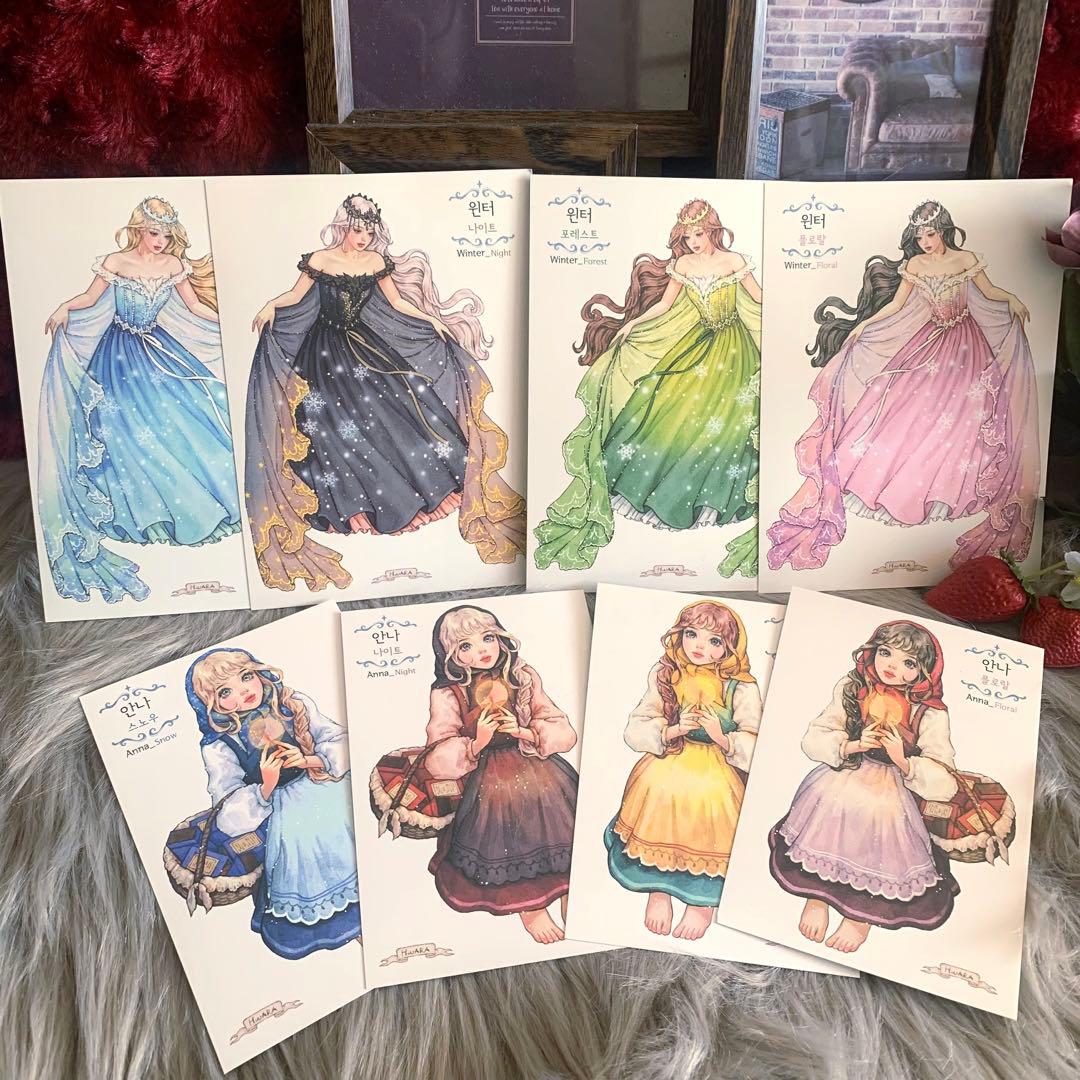 ▶︎import/hwaraさま女の子ステッカーセットHH set