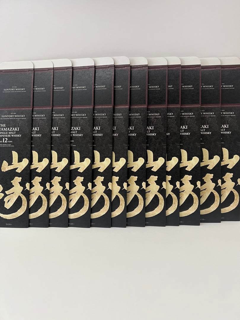 サントリー 山崎 12年 専用カートン ×12 化粧箱 正規品