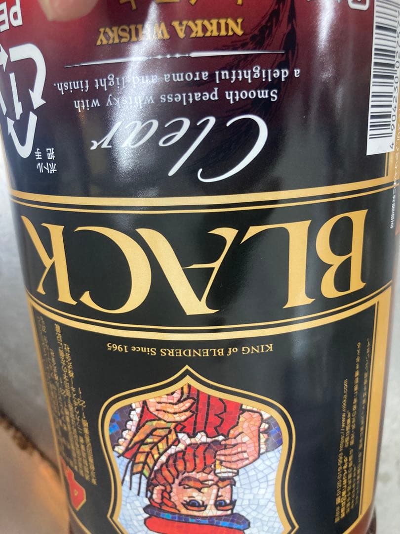 ニッカウイスキー ブラッククリア 4L 四本セット