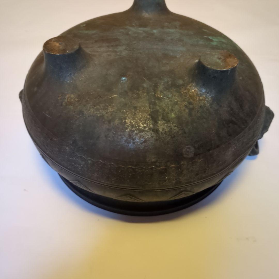 火鉢？　香炉？　金属製　銅製？　アンティーク
