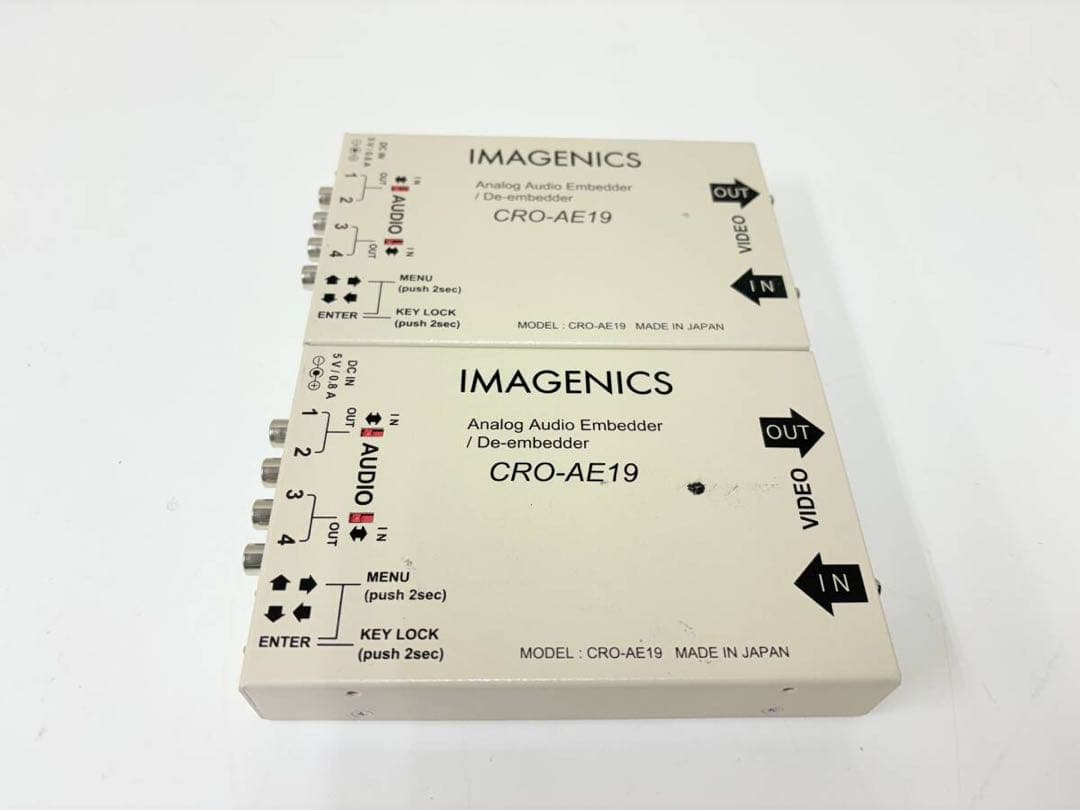 IMAGENICS アナログオーディオエンベッダー CRO-AE19