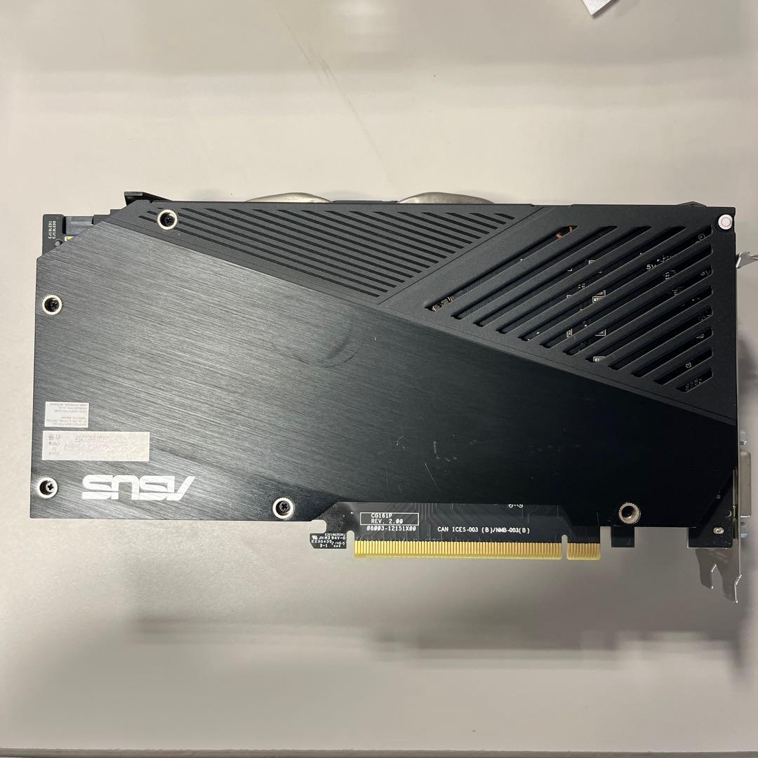 訳あり　RTX2060 ASUS グラフィックボード デュアルファン