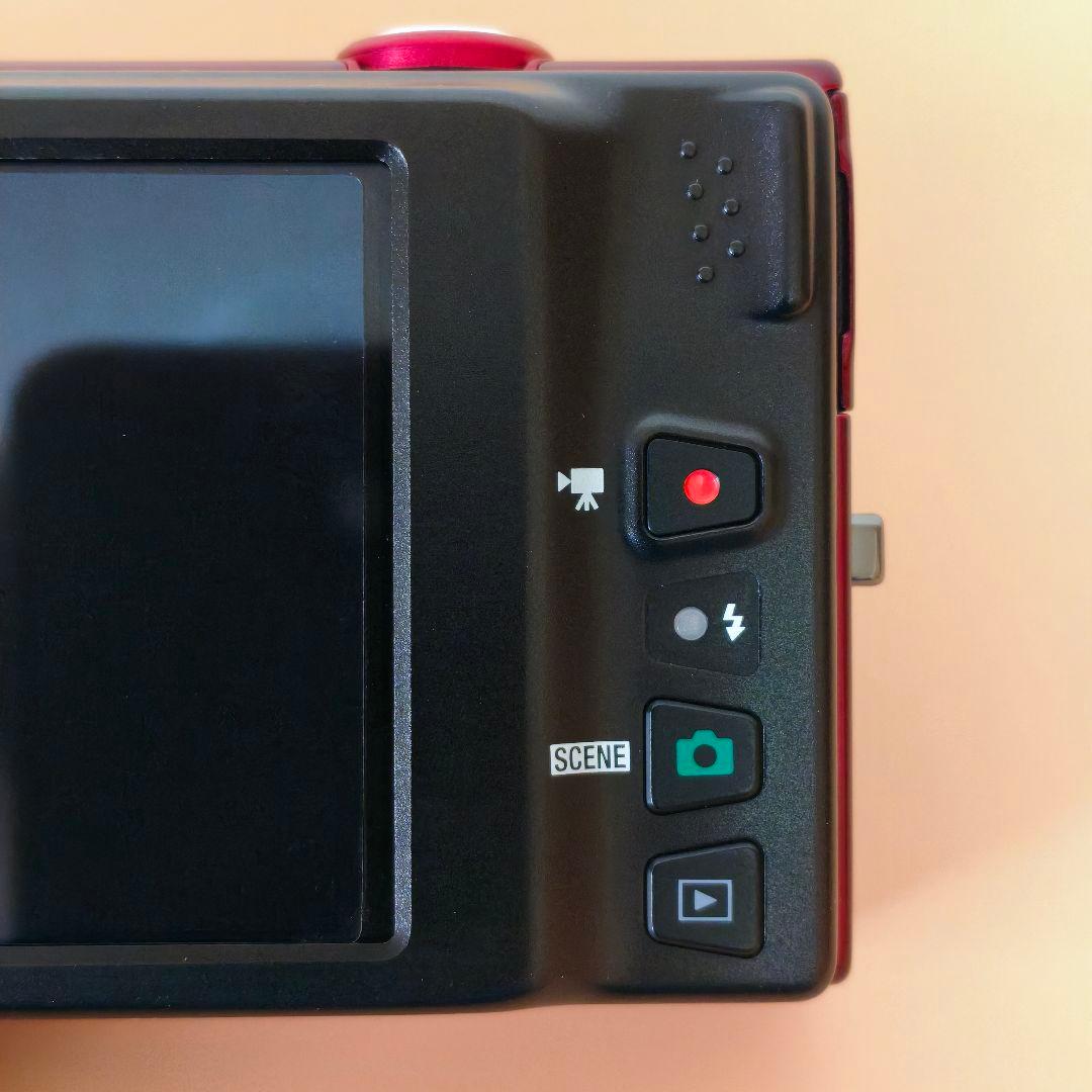 【動作確認済】Nikon COOLPIX S6100 レッド　 ★エモい写真に！