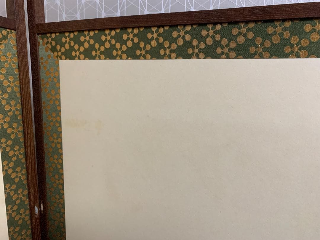 女桑縁 利休梅 上透し 風炉先屏風 茶道具 紙箱入 770