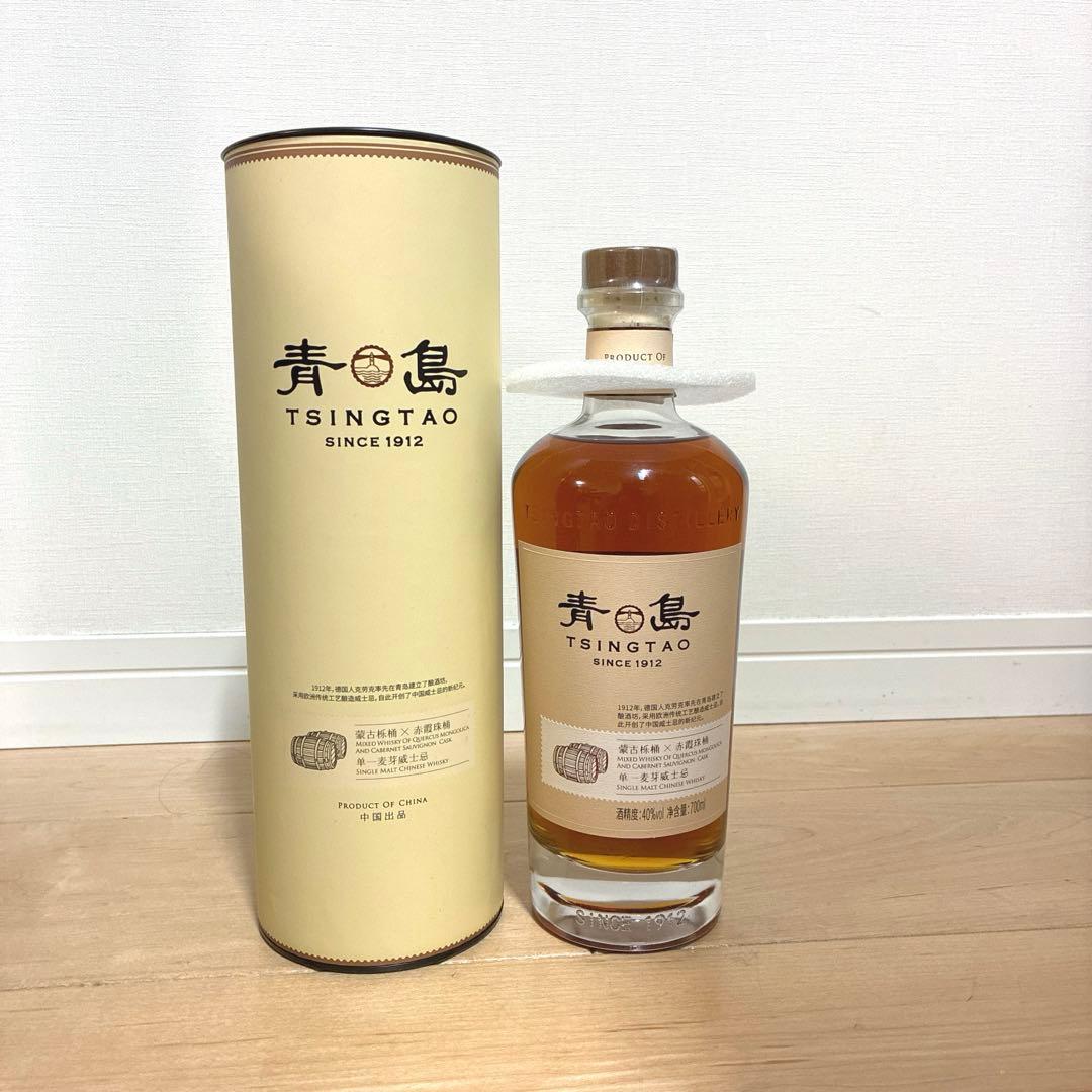 青島ウイスキー☆ダブルカスク シングルモルト チャイニーズウイスキー